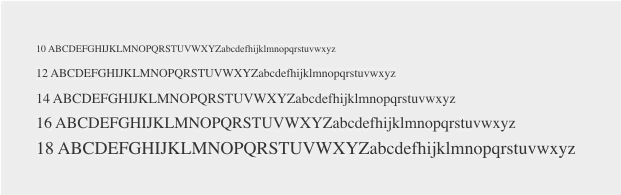Décli Typo Serif
